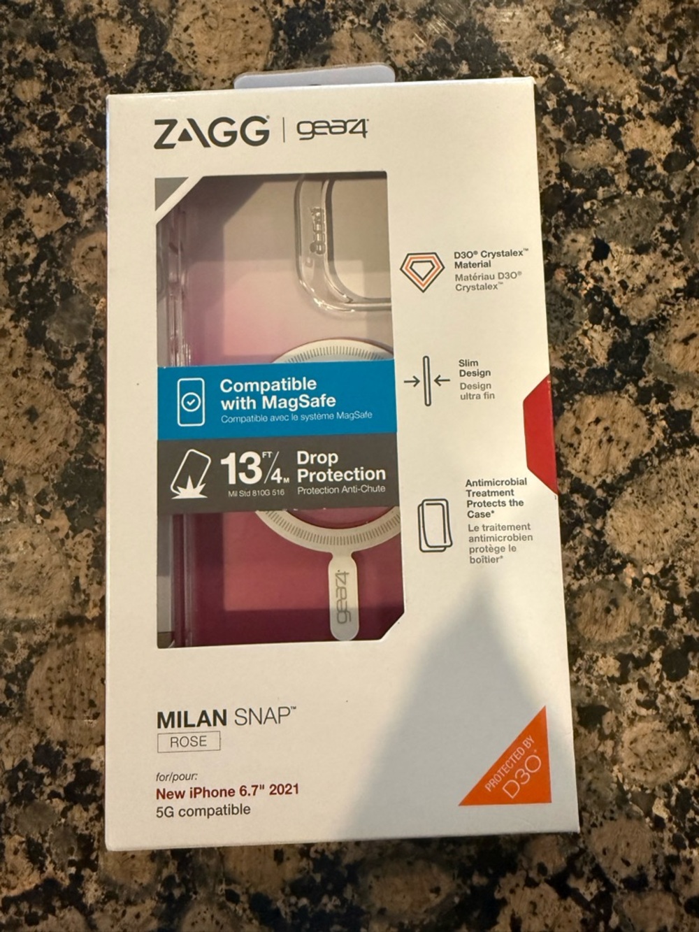 ZAGG gear 4 iphone 6.7" phone case